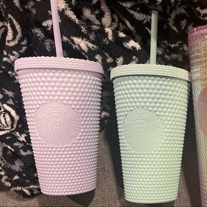 Starbucks studded grande tumbler mint